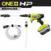 Ryobi One+ 18v Brushless Ezclean 600 PSI 0.7 GPM Cordless Electric Power Cleaner