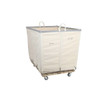 Steele Canvas Basket Corp 20bu Permanent Truck Canvas W/Grey Vinyl - 4" Casters