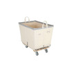 Steele Canvas Basket Corp 6bu Permanent Truck Canvas W/Grey Vinyl - 4" Casters