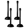 Mr. Chain Black 3" Stanchion Package Of 4