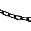 Mr. Chain 2" X 100 Black Biodegradable Plastic Safety Chain