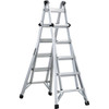 Louisville Ladder L-2098 300 Lb Aluminum 20-Step Multipurpose Ladder 22 Ft.