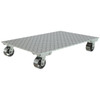 Vestil Aluminum Dolly Cast Steel Wheels 36 X 24"