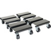 Vestil 500 Lb Capacity 4-Set Steel Dolly 8 X 8"