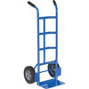 Vestil 500 Lb Capacity Blue Steel 2-Handle Truck With Hard-Rubber Wheels