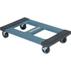 Vestil 1000 Lb Capacity Yellow Polyethylene Padded Top Dolly 30" X 18"