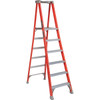 Louisville Ladder Six Foot Fiberglass Platform Step Ladder Type Ia