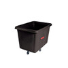Rubbermaid Commercial Cube Truck, 20 cu ft., Black