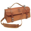 Klein Tools Tan Deluxe Leather Bag 18"