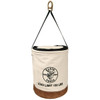Klein Tools Off-White Heavy-Duty Top Closing Bucket 22"
