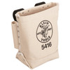 Klein Tools Beige Canvas Bull Pin And Bolt Bag 9"