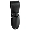 Klein Tools Black Leather 2-Pocket Scissor & Cable Splicer Knife Holder 7.25"