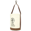 Klein Tools Beige Swivel Snap Leather-Bottom Bucket 17"