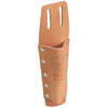 Klein Tools Tan Leather Bull Pin Holder 11" With Slotted Connection
