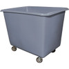 Royal Basket Trucks 12 Bushel Polyethylene Basket Truck, Gray