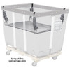 Royal Basket Trucks Spring Platform Lift For 20 Bushel Basket Truck, Gray