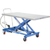 Vestil Blue Hydraulic Steel Cart 34 X 70"