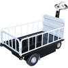 Vestil Black Traction Drive Cart Top Load With Gate