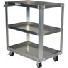 Vestil Silver Service Cart 22 X 36" With 3-Shelf