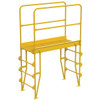 Vestil Steel 4-Step Vertical Crossover Ladder 44"