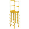 Vestil Steel 5-Step Vertical Crossover Ladder 8"