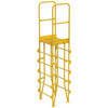 Vestil Steel 6-Step Vertical Crossover Ladder 8"