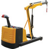 Vestil 2500 Lb Capacity Yellow Electric-Powered Floor Crane