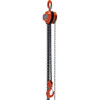 Vestil 3000 Lb Capacity Red Hand Chain Hoist 15'