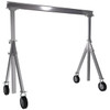 Vestil 1500 Lb Capacity Aluminum Pneumatic Caster Gantry Crane 10' X 10'