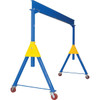 Vestil Blue Steel Adjustable Knock Down Gantry Crane 15' X 10'