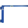 Vestil 300 Lb Capacity Blue Wall-Mounted Jib Crane