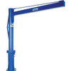 Vestil 1000 Lb Capacity Blue Multi-Station Transportable Jib Crane 8' X 8'