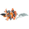 Vestil 1000 Lb Capacity Low Headroom Combination Chain Hoist And Trolley Gear