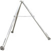 Vestil 1000 Lb Capacity Aluminum Tripod Hoist Stand With Fixed Height Leg