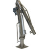 Vestil 1000 Lb Capacity Stainless Steel Hand Pump Winch Operated Truck Jib Crane