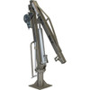 Vestil 2000 Lb Capacity Stainless Steel Hand Pump Winch Operated Truck Jib Crane