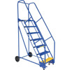 Vestil 58° Grip Strut 7-Step Rolling Warehouse Ladder 60.06"