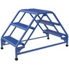 Vestil Grip Strut 3-Step Double Sided Ladder 32.06 X 26.06"