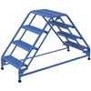 Vestil Perforated 4-Step Double Sided Ladder 65.56 X 26.06"