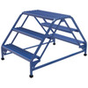 Vestil Grip Strut 3-Step Double Sided Ladder 32.06 X 32.75"