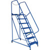 Vestil Grip Strut 7-Step Maintenance Ladder 62.38"