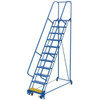 Vestil Perforated 11-Step Portable Warehouse Ladder 81.38"