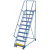 Vestil Grip Strut 10-Step Portable Warehouse Ladder 75.13 X 38.94"