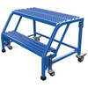Vestil Grip Strut 2-Step No Rail Portable Warehouse Ladder 25.06 X 34.31"