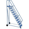 Vestil 58° Grip Strut 11-Step Roll-A-Fold Ladder 85.13 X 34.25"