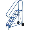 Vestil 50° Perforated 5-Step Roll-A-Fold Ladder 54.31 X 28"