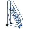 Vestil 58° Perforated 8-Step Roll-A-Fold Ladder 66.38 X 34.25"