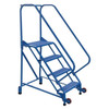 Vestil 50° Perforated 4-Step Tip-N-Roll Ladder 47 X 29.5"