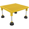 Vestil High Serrated Portable Adjustable Height Worker Stand 26.25 X 24.19"