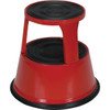 Vestil Red Rolling Step Stool 17.75"